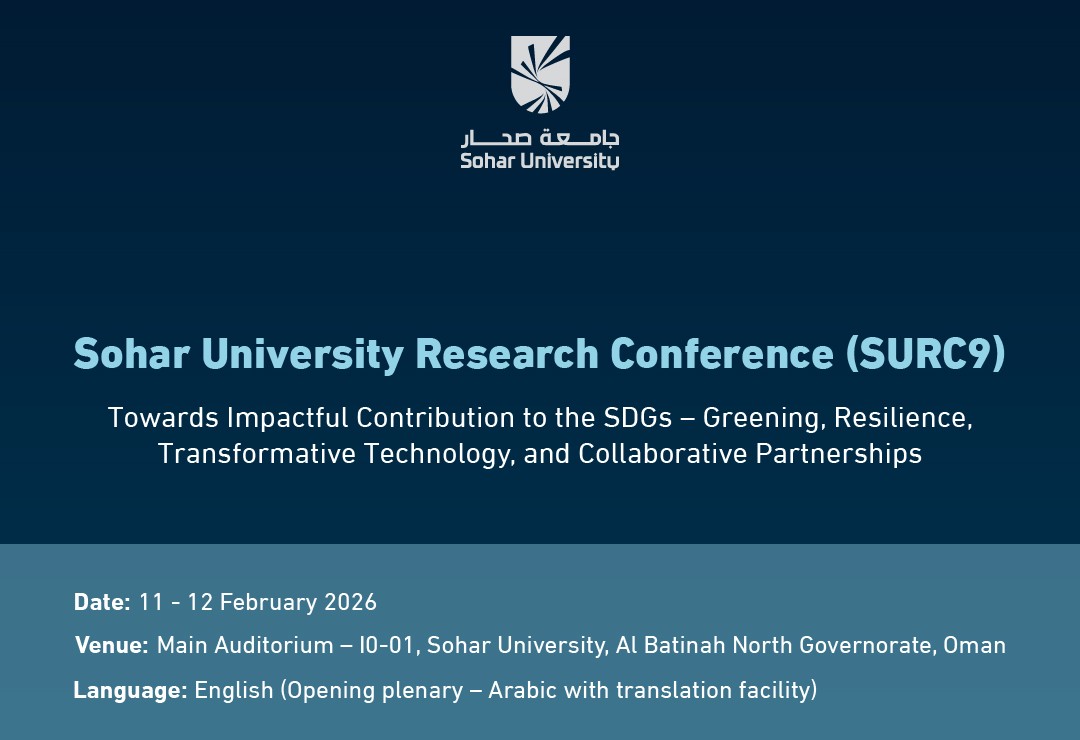 SURC9 - The 9th Sohar University Research Conference 2026