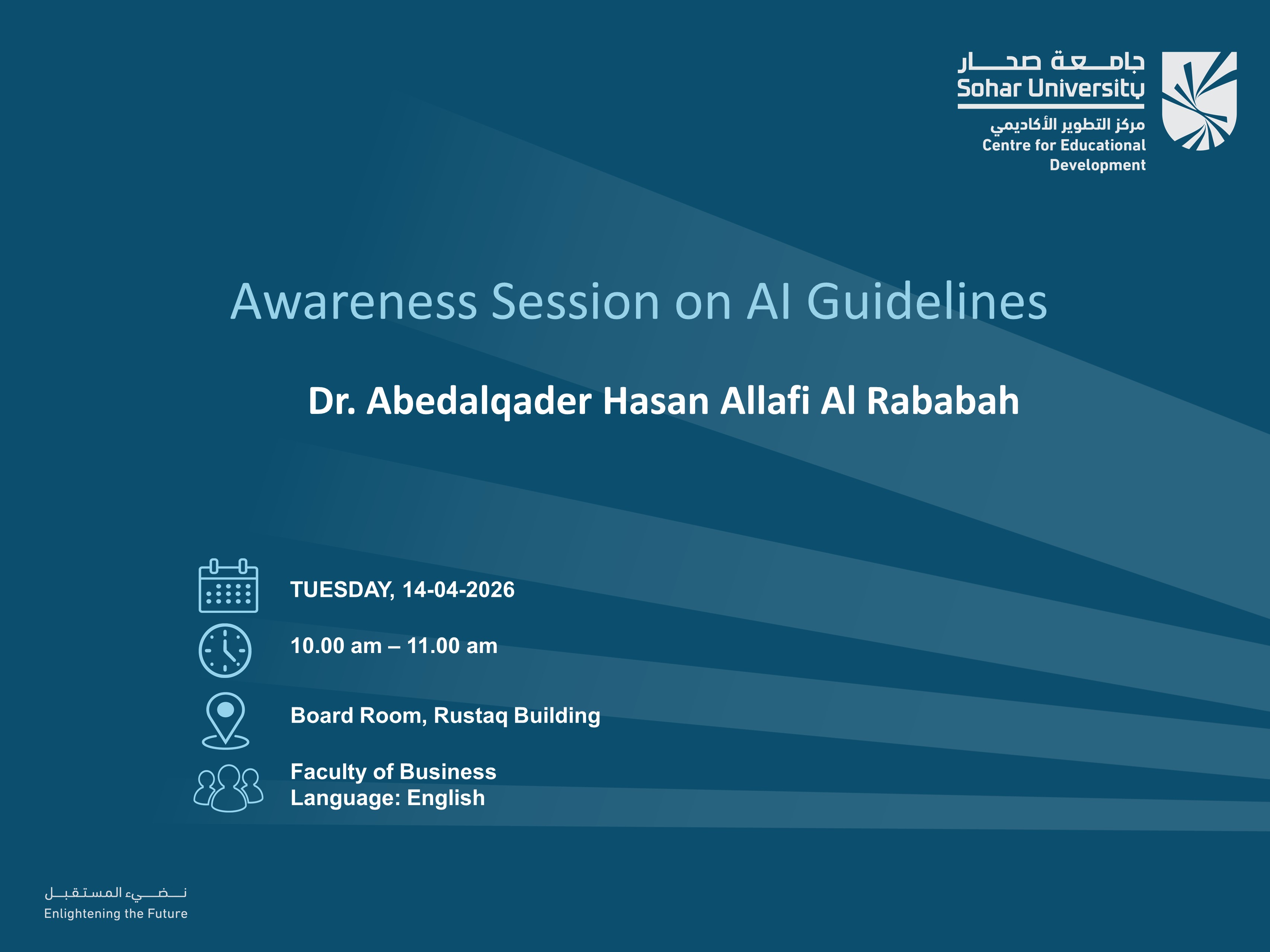 Awareness Session on AI Guidelines