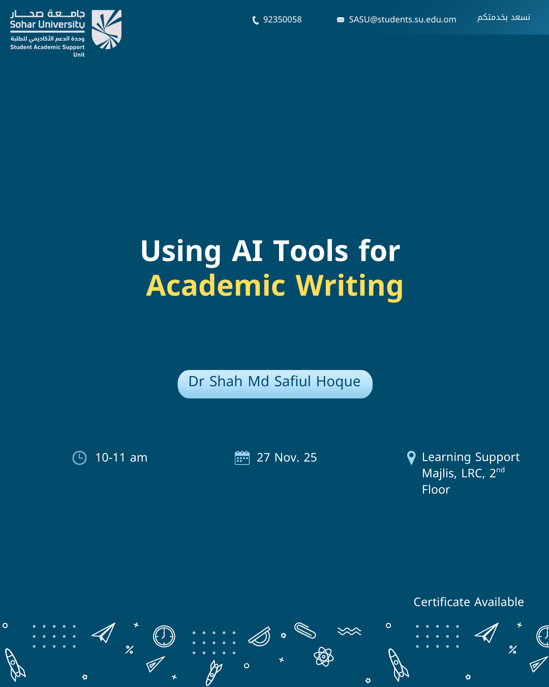 Using AI Tools for Academic Writing